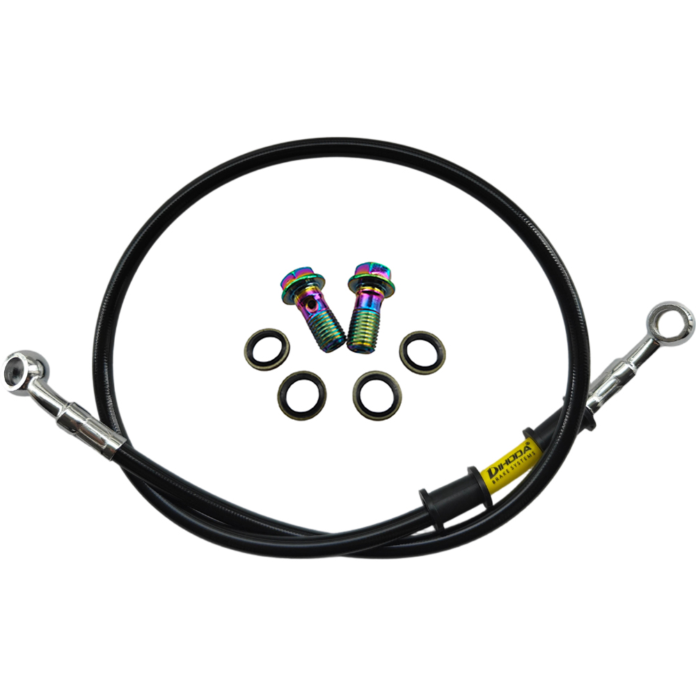 28 ° -28 °   Черные плетеные б – обзор и цена Brake Line Motorcycle