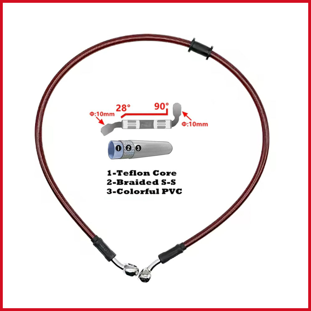 28-90 градусов 10 мм банджо 30 – обзор и цена Motorcycle Brake Cable