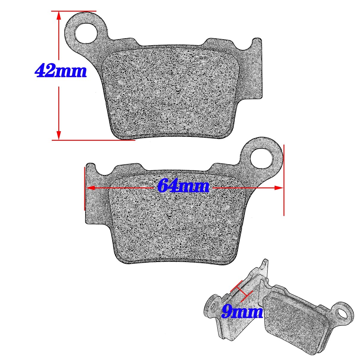 Передние и задние тормозные ко – обзор и цена Brake Pads Bike
