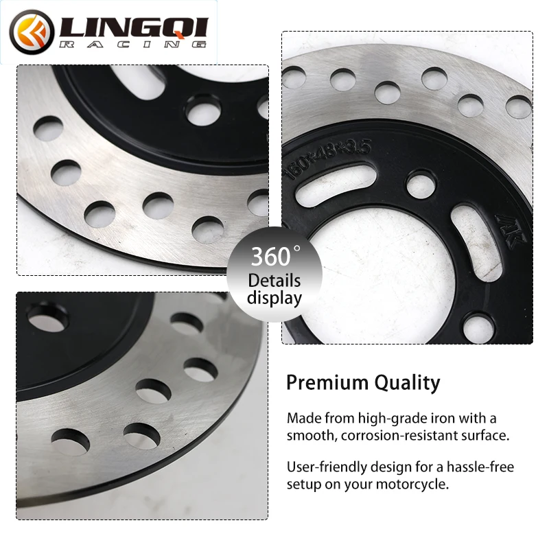 LINGQI RACING 160 мм тормозной – обзор и цена Brake Pads Bike