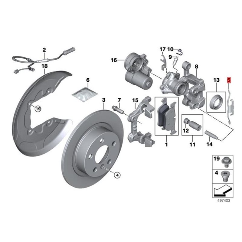 Комплект тормозных суппортов M – обзор и цена Brake Caliper