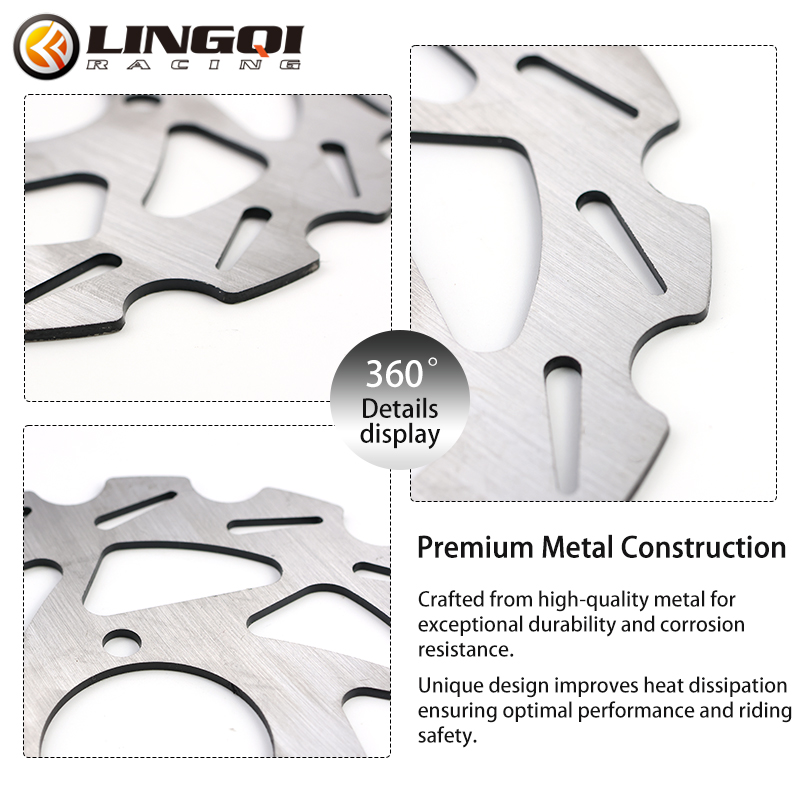 LINGQI RACING 140 мм 3-луночны – обзор и цена Brake Pads Bike